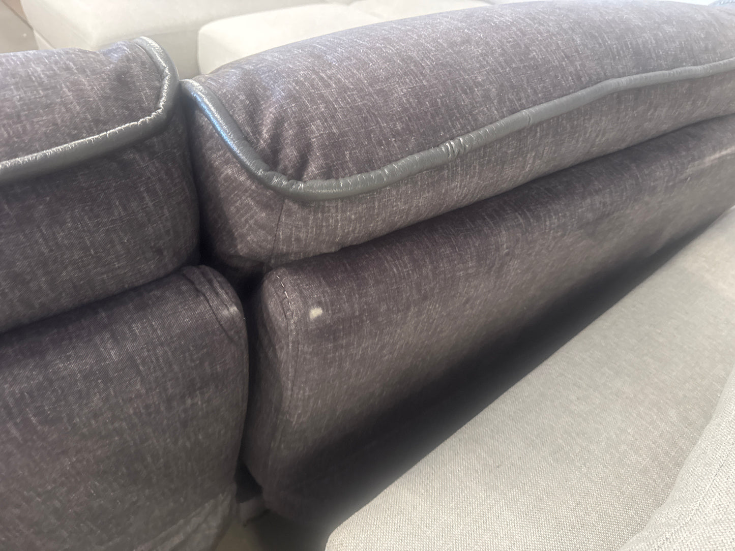 Modular Theater Sectional with 3 Power Recliners