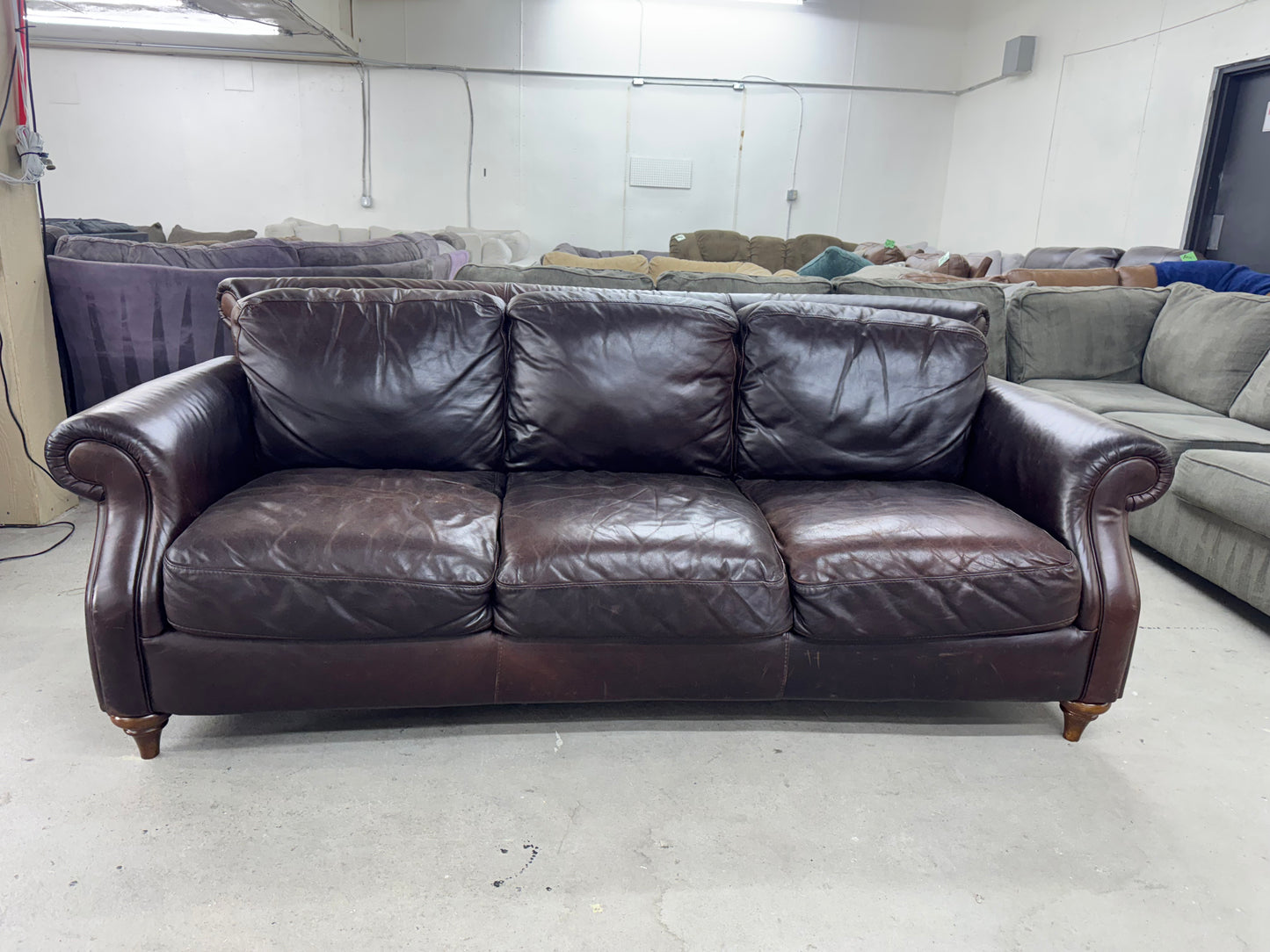 Natuzzi Leather Sofa
