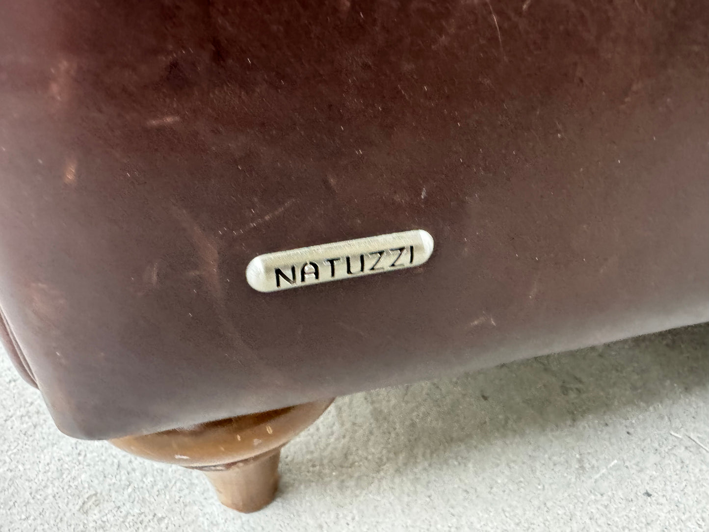 Natuzzi Leather Sofa