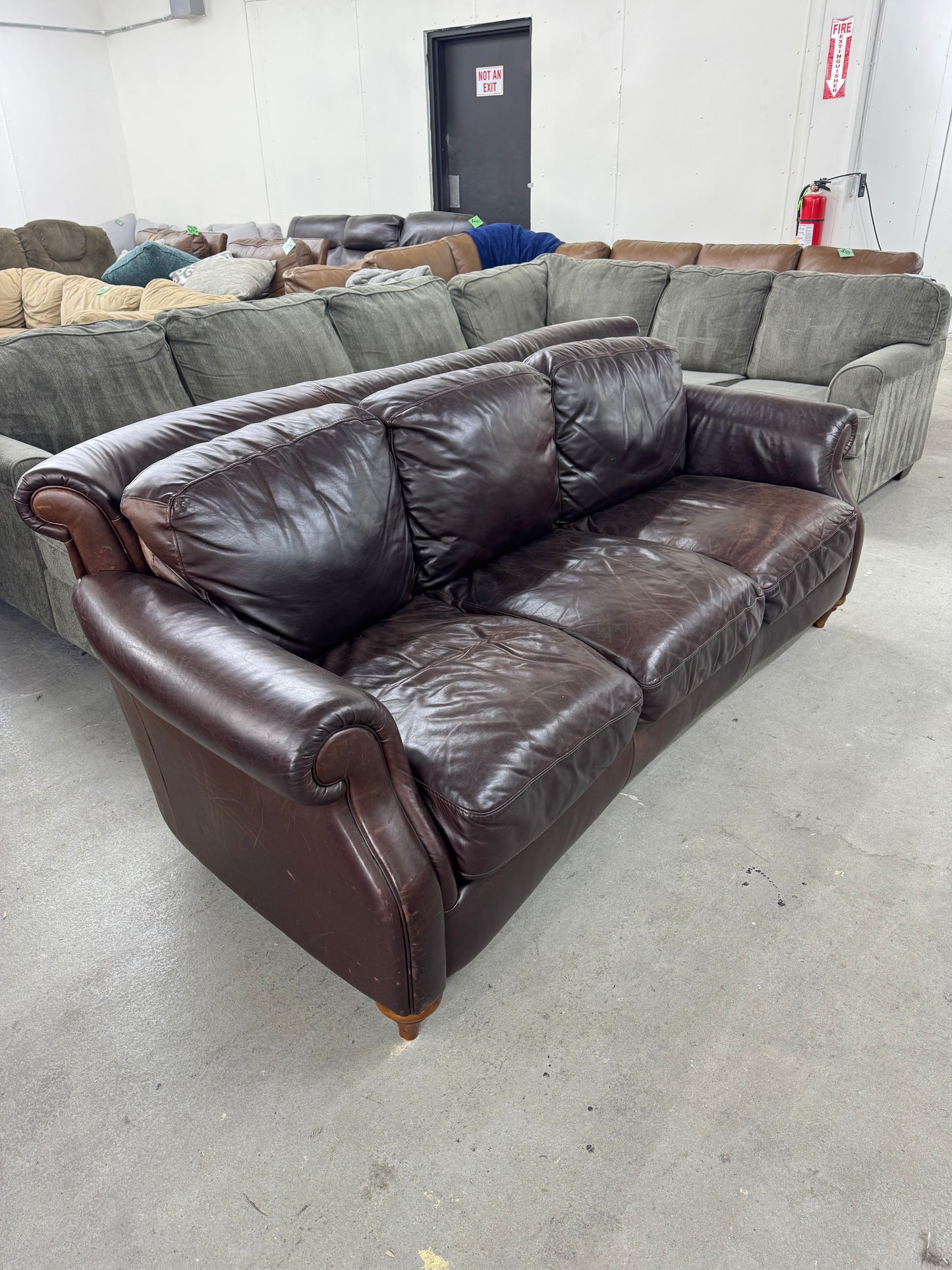 Natuzzi Leather Sofa