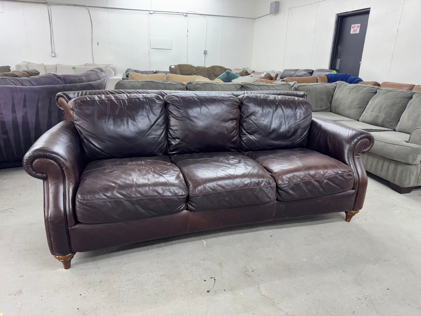 Natuzzi Leather Sofa