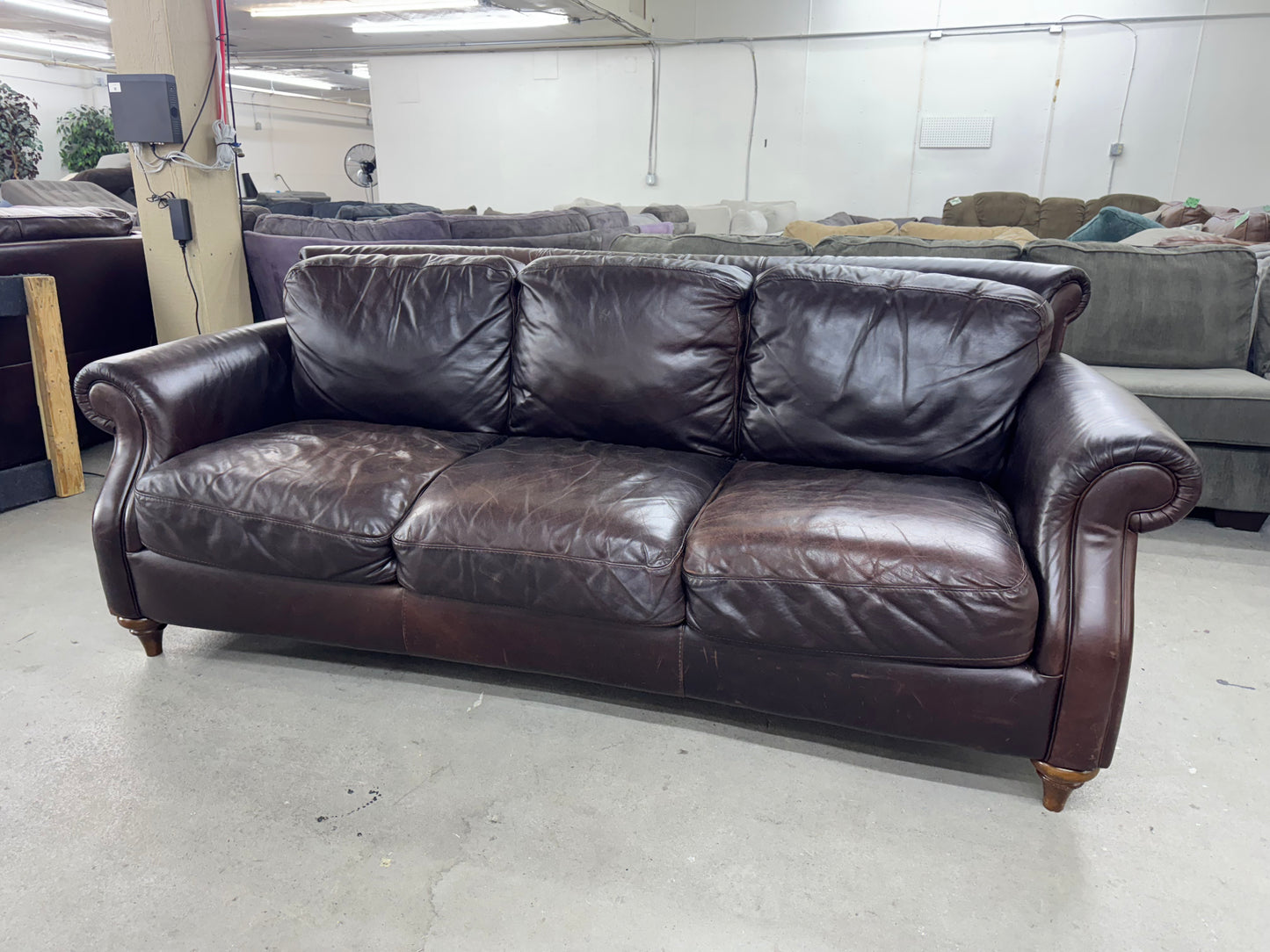 Natuzzi Leather Sofa