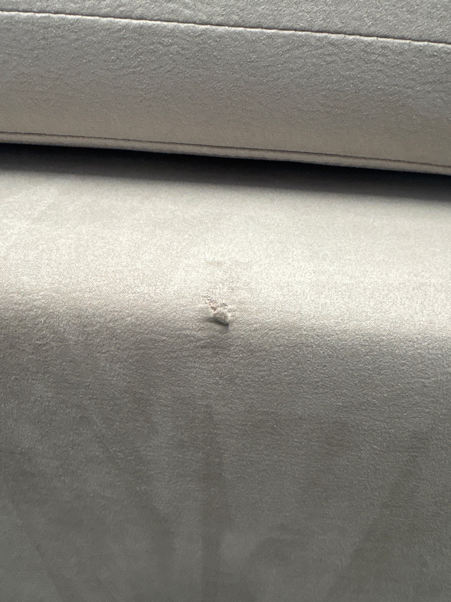 Beige Mid Century Modern Abbyson U Shape Sectional with Storage Chaise