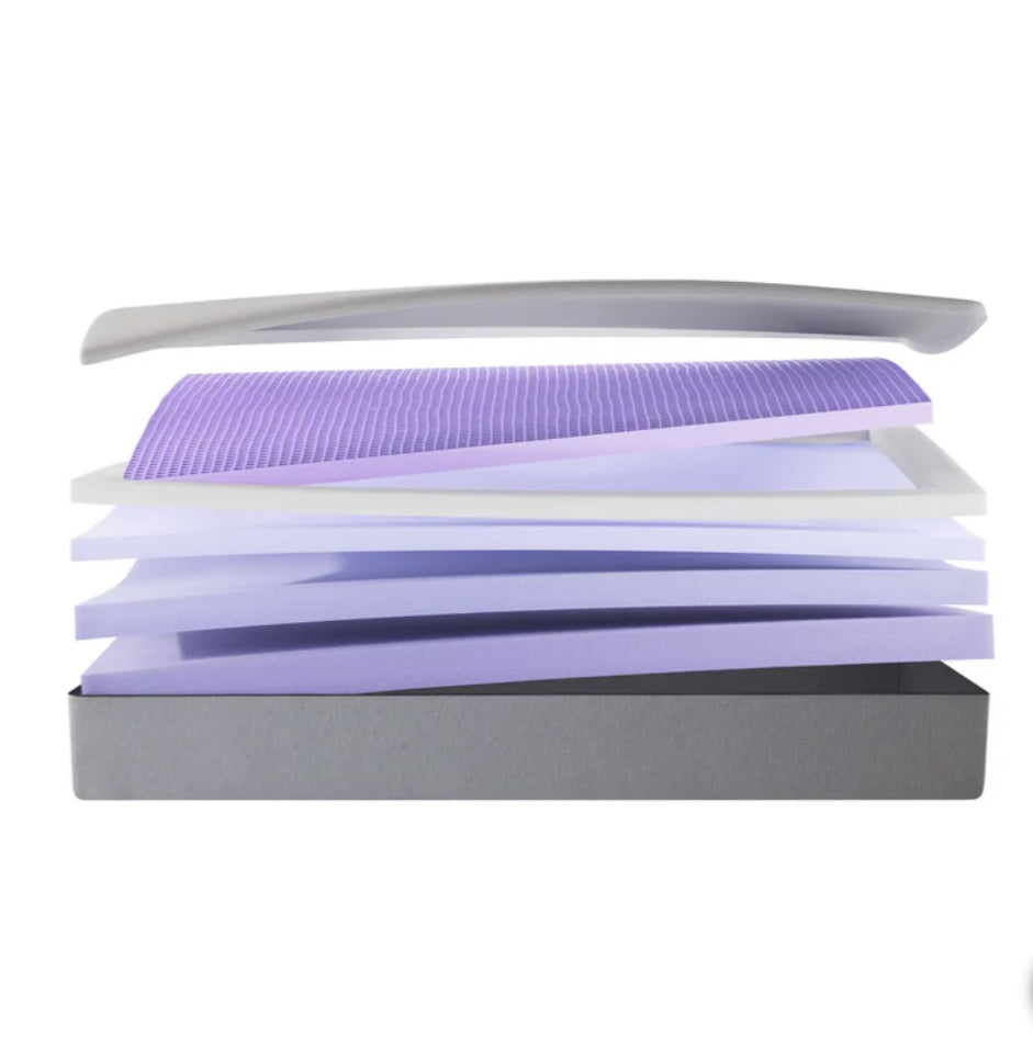 PurpleRenew 11″ Gel Grid King Mattress