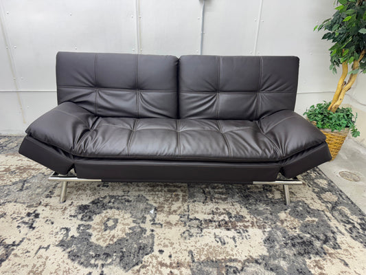 Futon / Couch – Ravenna Euro Lounger Sofa (Convertible Sleeper + Lounger)