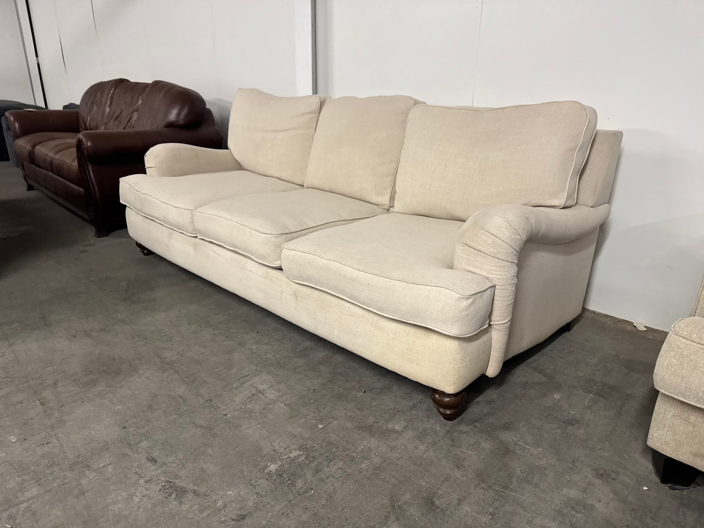 Cream 3 Seater Couch