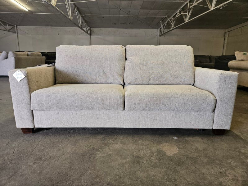 Beige Sleeper Sofa with Queen Mattress