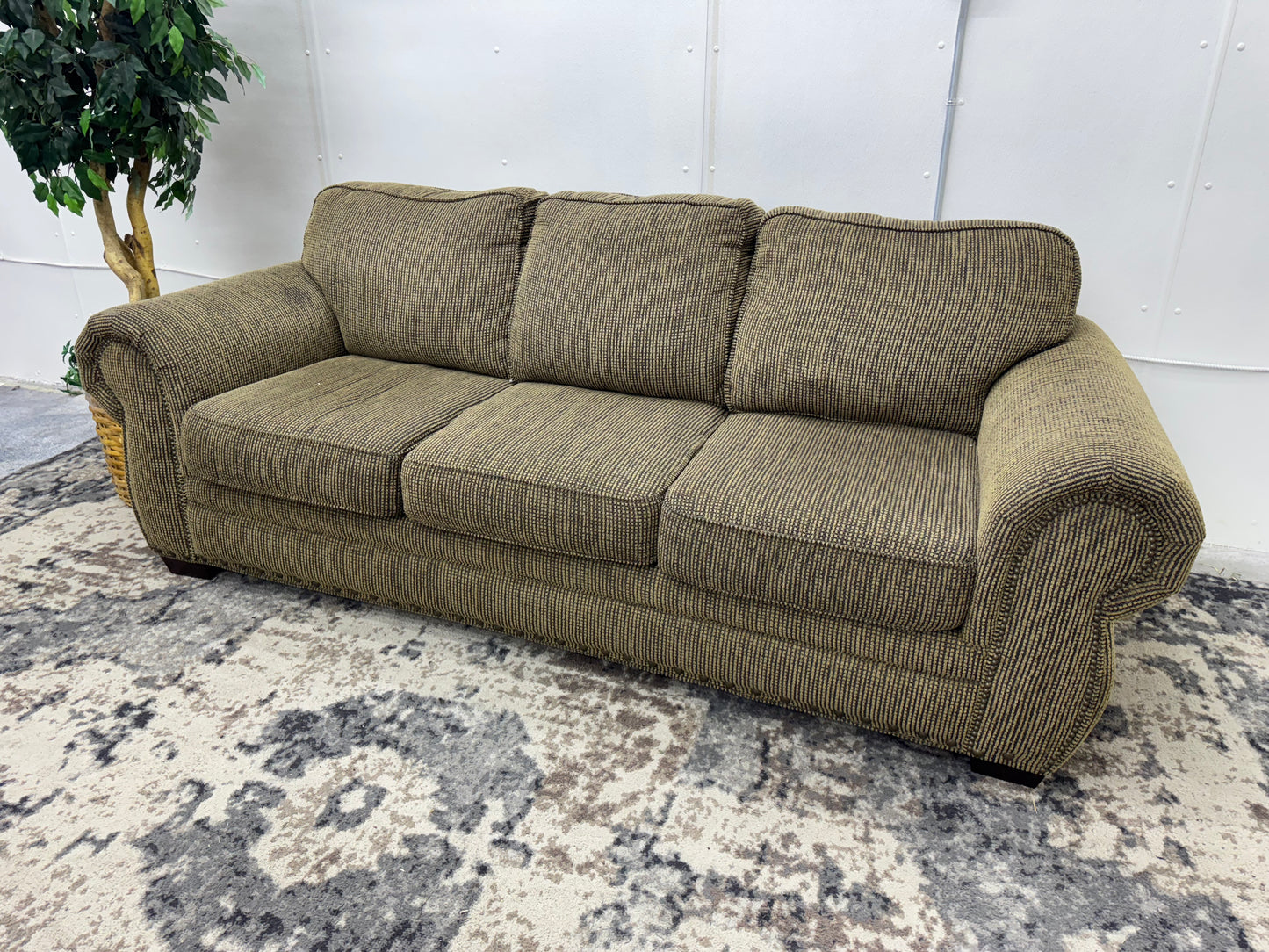 Brown 3 Seater Couch