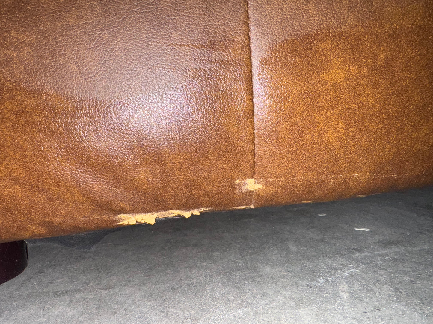Abbyson Home Brady Top Grain Leather Sofa