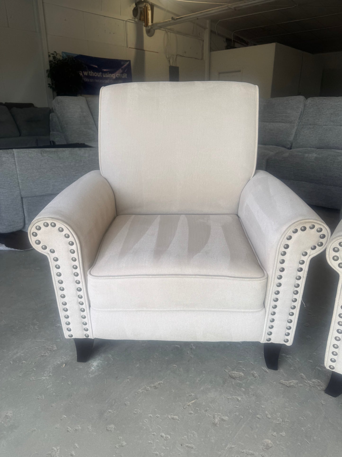 Monroe Fabric Club Chairs (Set of 2)