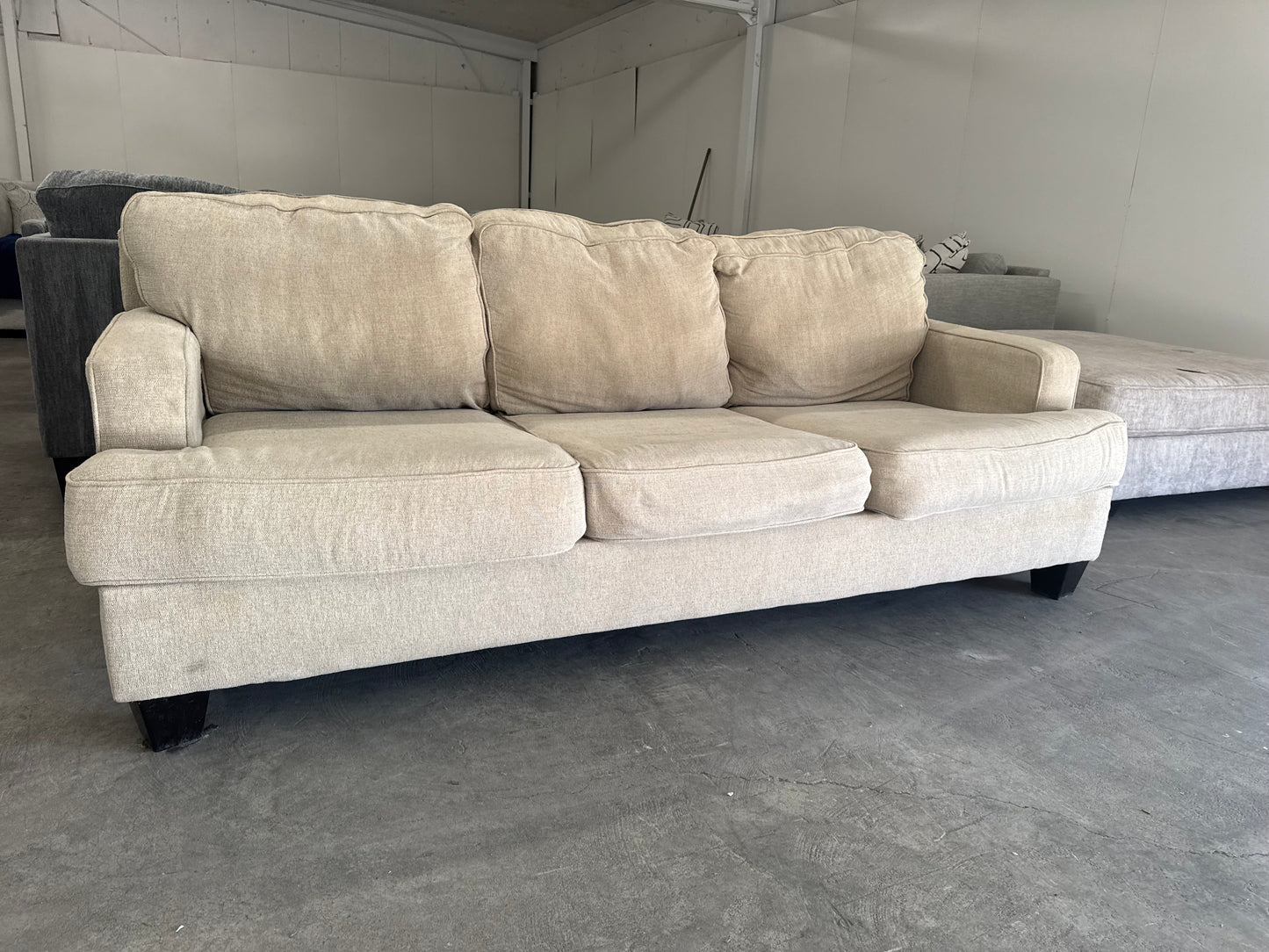 Beige Sleeper Sofa
