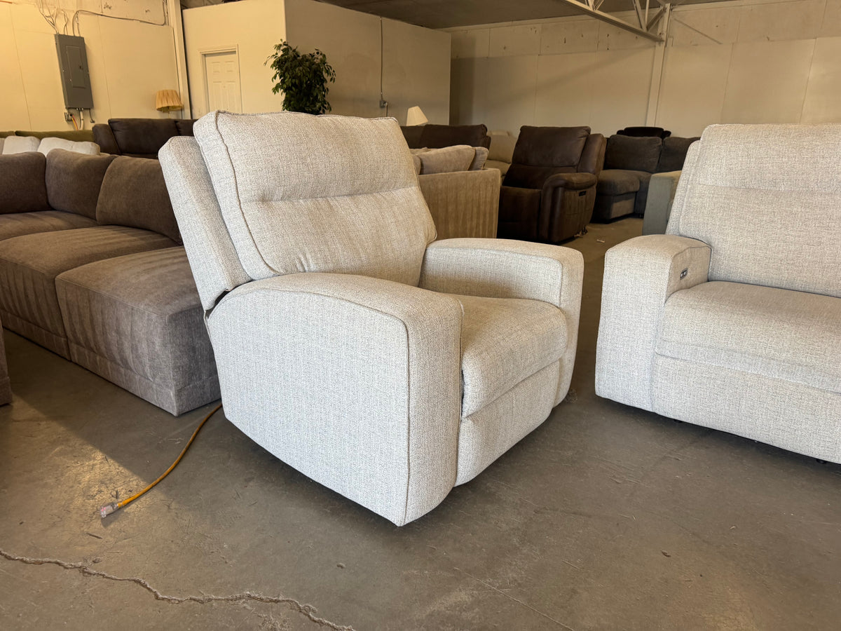 Living Room Set – Ashley Biscoe Performance Fabric Dual Power Reclining Sofa, Loveseat & Recliner