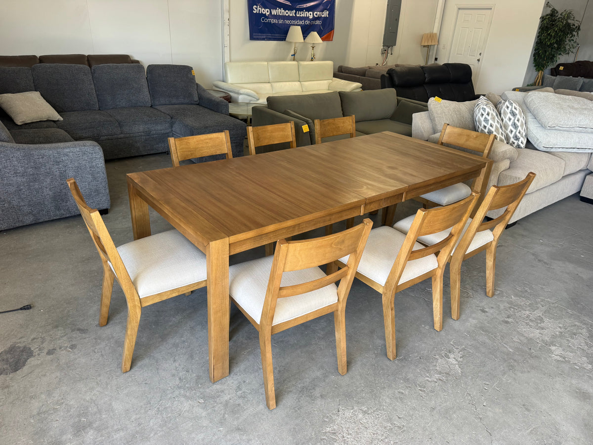 Clayton Dining Table & 8 Chairs