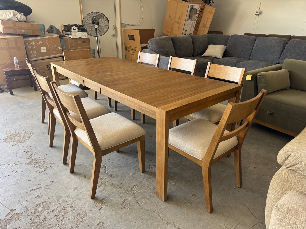 Clayton Dining Table & 8 Chairs
