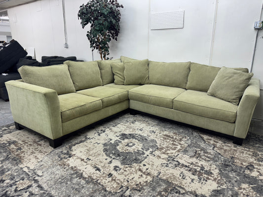 Beige L Shape Sectional Couch