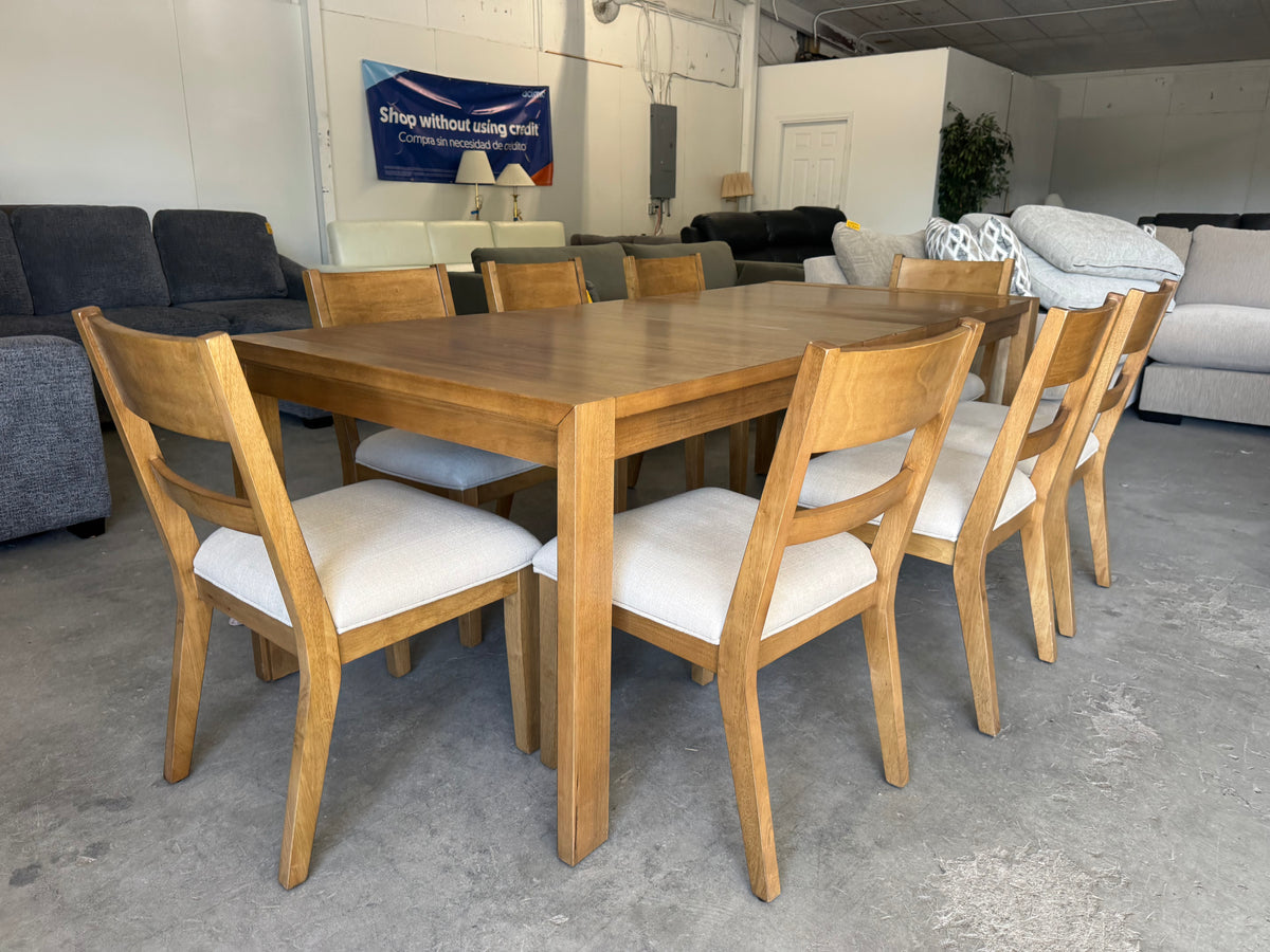 Clayton Dining Table & 8 Chairs