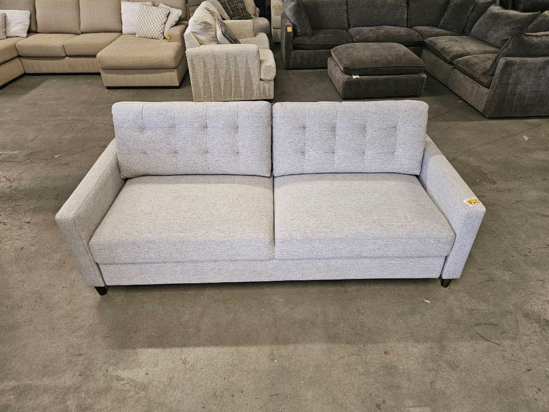 Sleeper Sofa – Gray Convertible Couch with Pull-Out Bed
