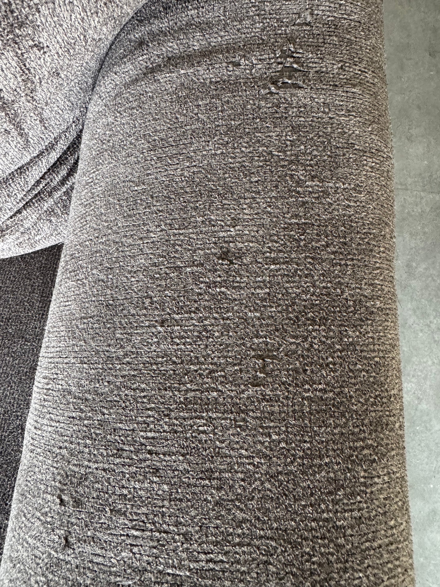Charcoal Gray Apartment Sectional with Reversible Chaise