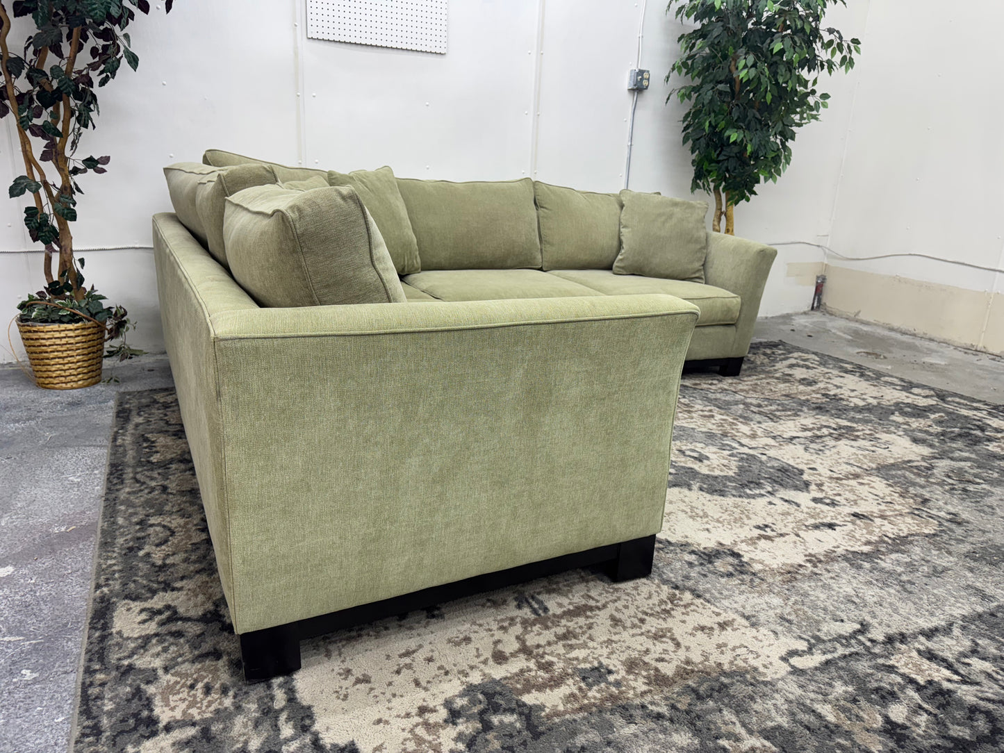 Beige L Shape Sectional Couch