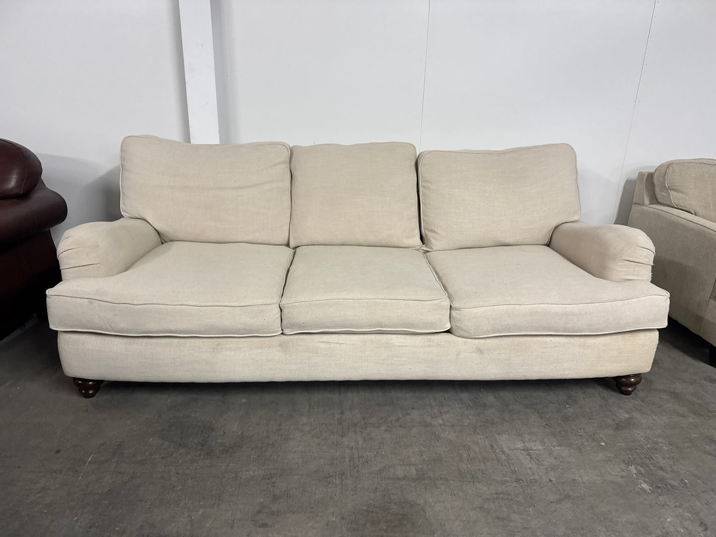 Cream 3 Seater Couch