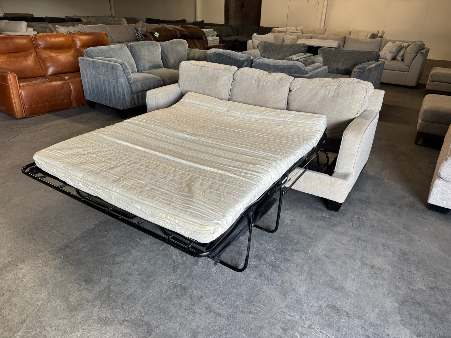 Beige Sleeper Sofa