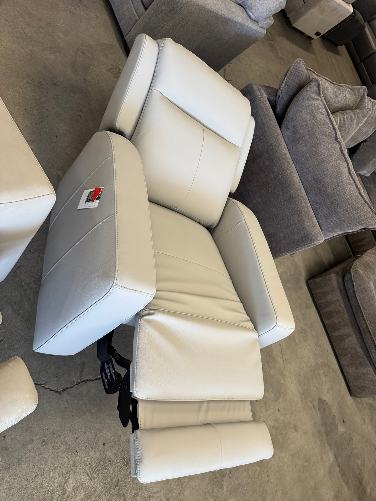 Simon Li Wren Leather Power Reclining Sofa & Zero Gravity Recliner