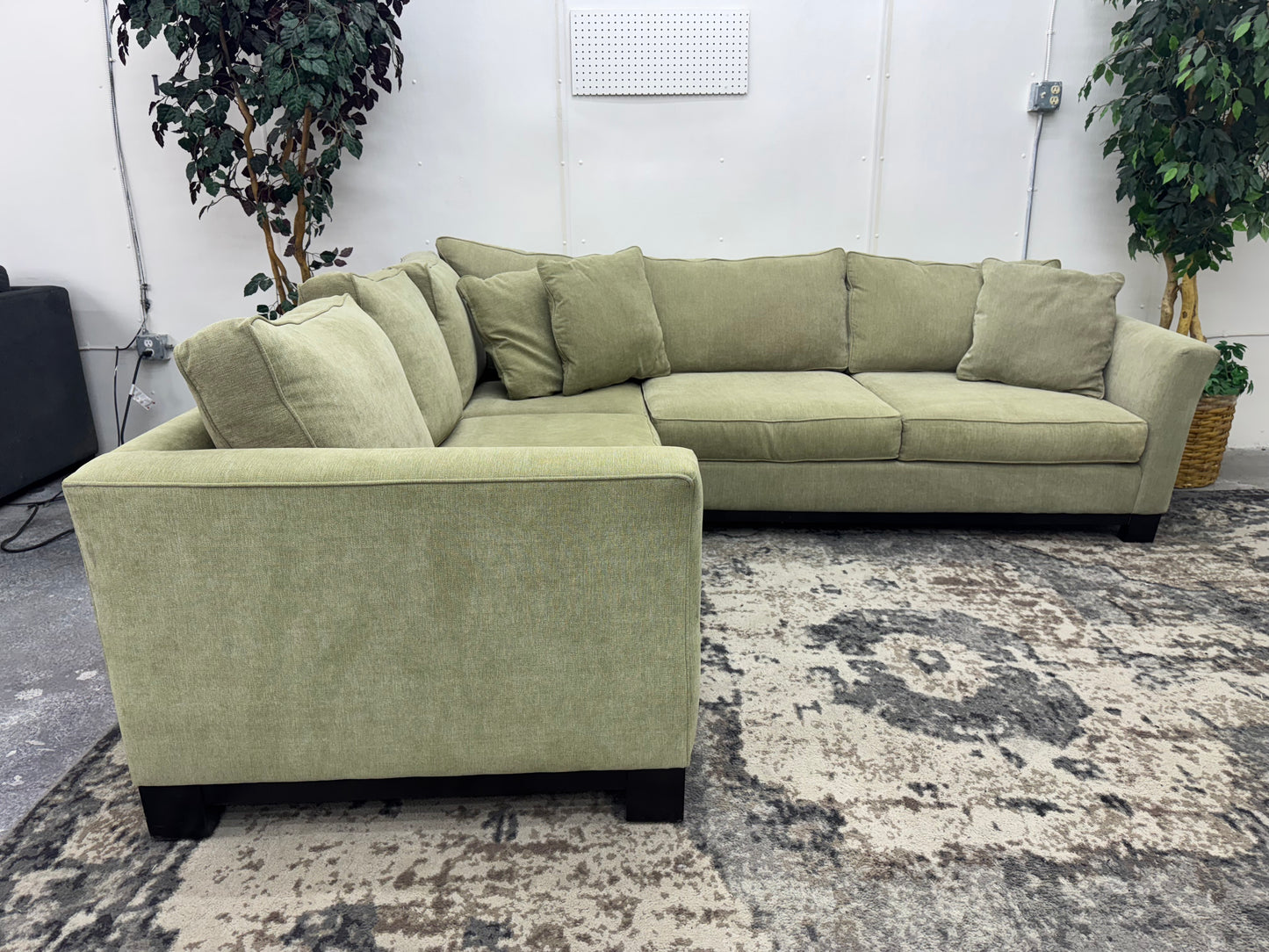 Beige L Shape Sectional Couch