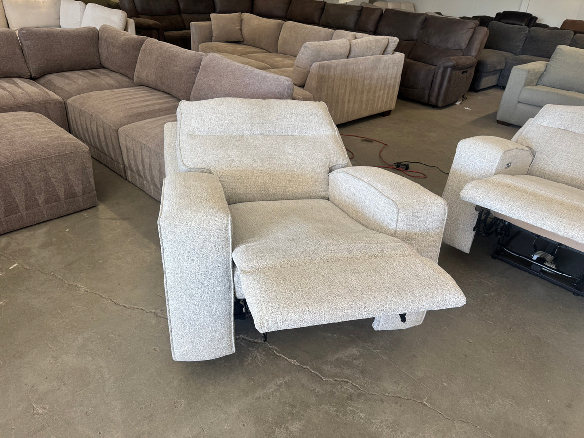Living Room Set – Ashley Biscoe Performance Fabric Dual Power Reclining Sofa, Loveseat & Recliner