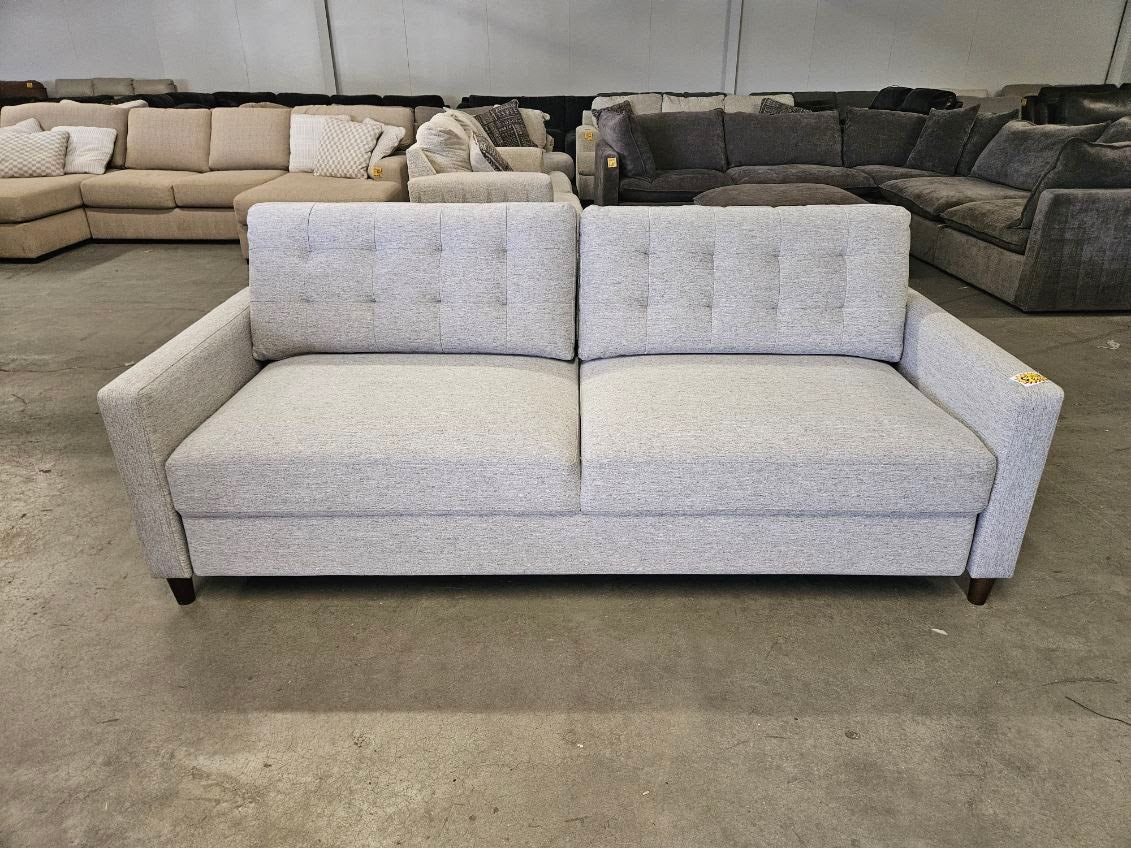 Sleeper Sofa – Gray Convertible Couch with Pull-Out Bed