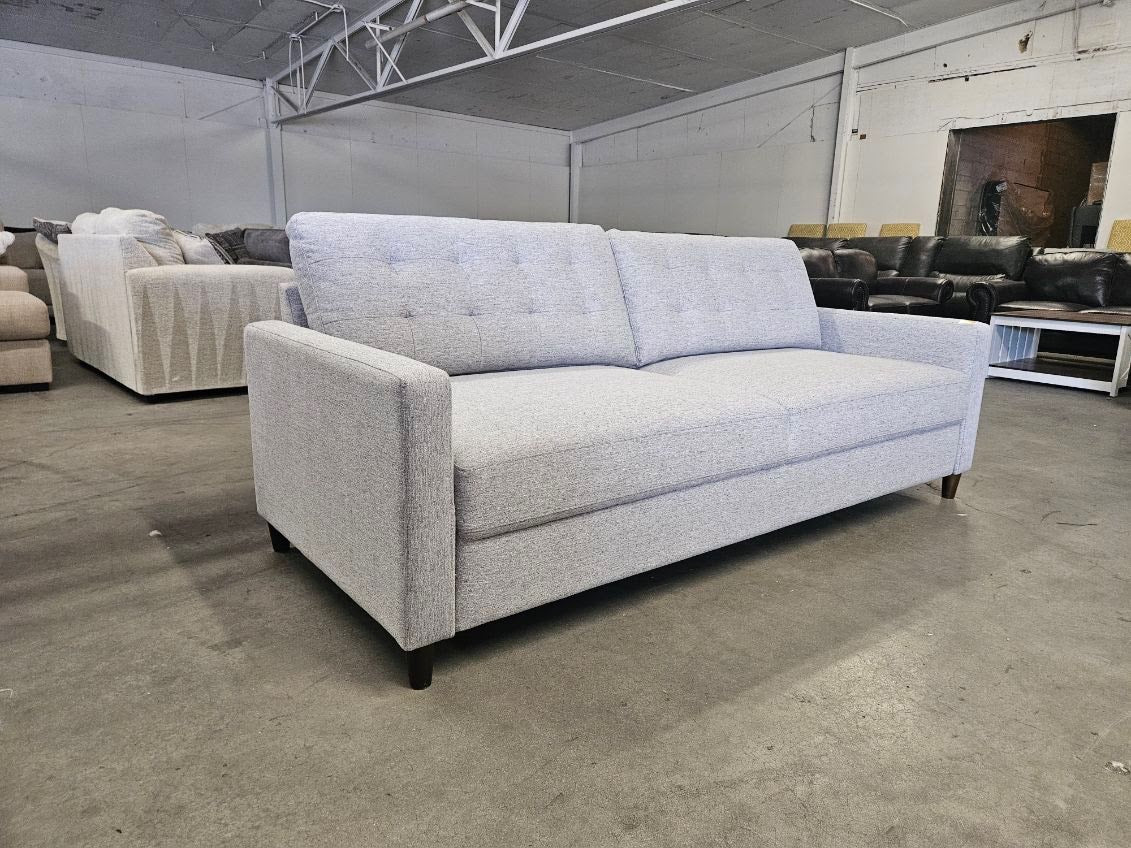 Sleeper Sofa – Gray Convertible Couch with Pull-Out Bed