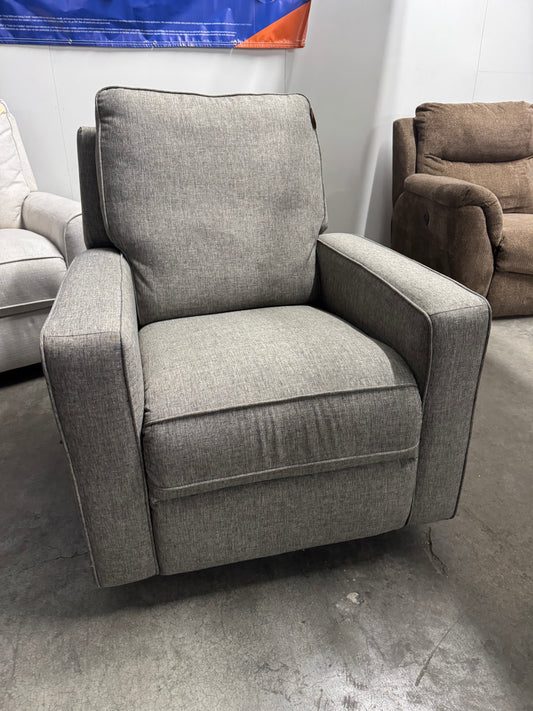 Recliner Armchair – Gray Manual Recliner Chair