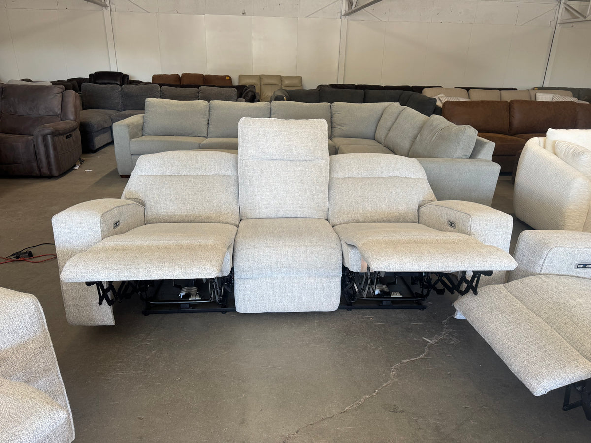Living Room Set – Ashley Biscoe Performance Fabric Dual Power Reclining Sofa, Loveseat & Recliner