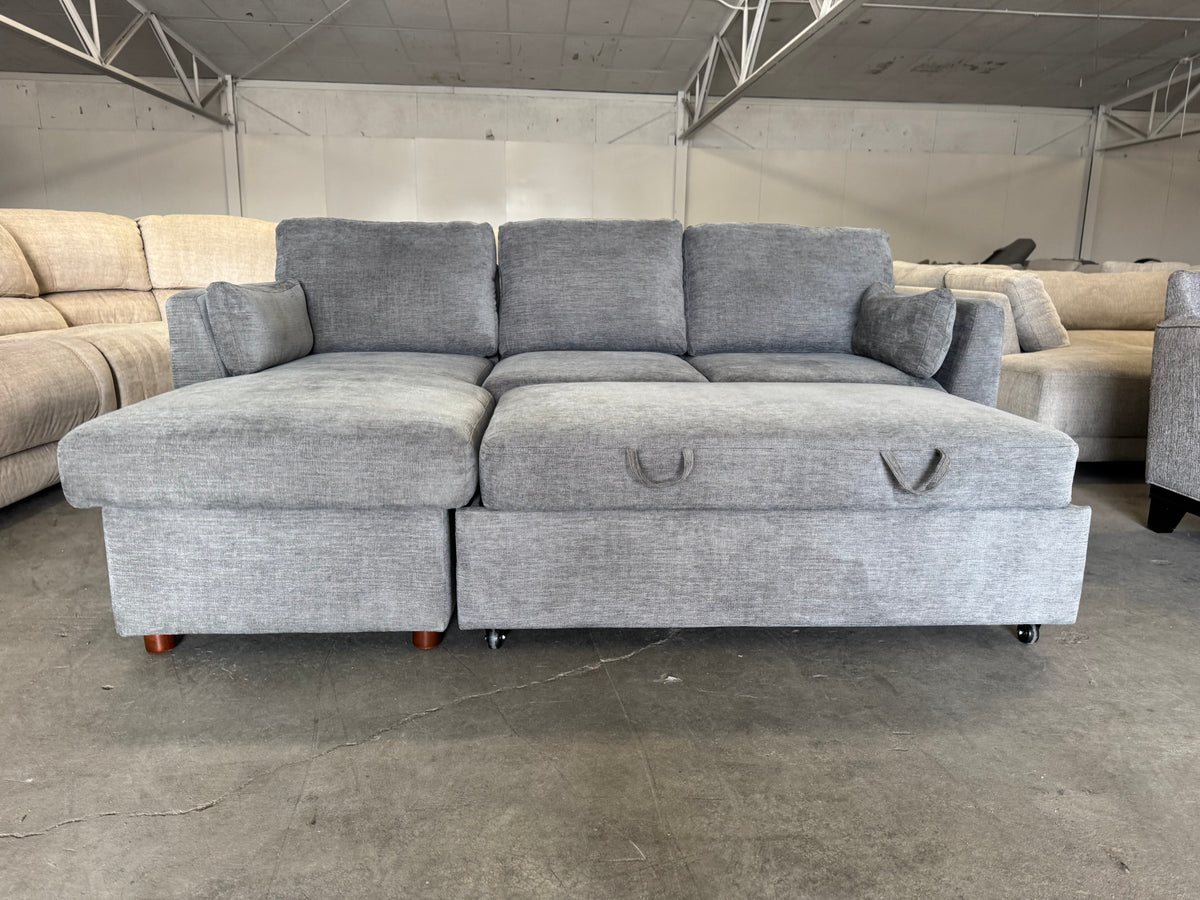 Coddle Luke Sleeper Sofa w/ Reversible Chaise & Storage