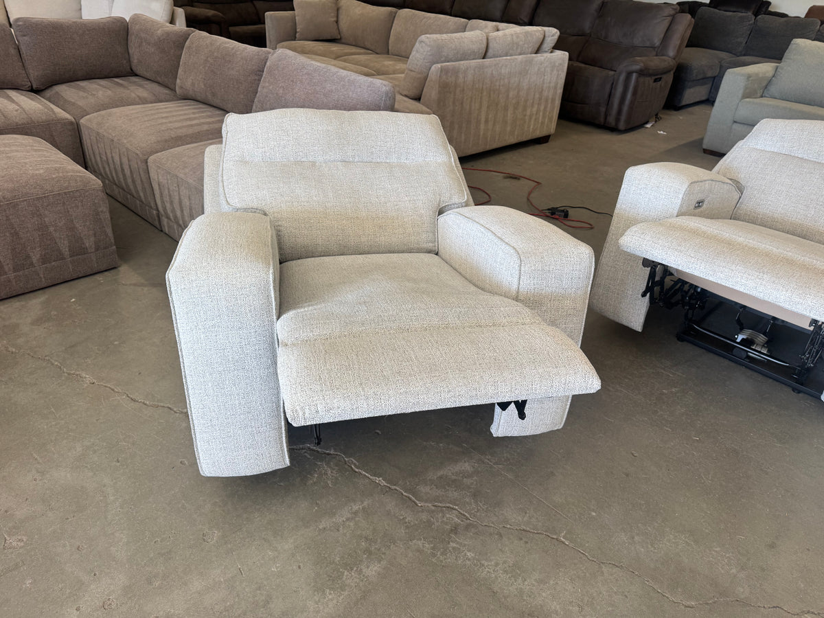Living Room Set – Ashley Biscoe Performance Fabric Dual Power Reclining Sofa, Loveseat & Recliner