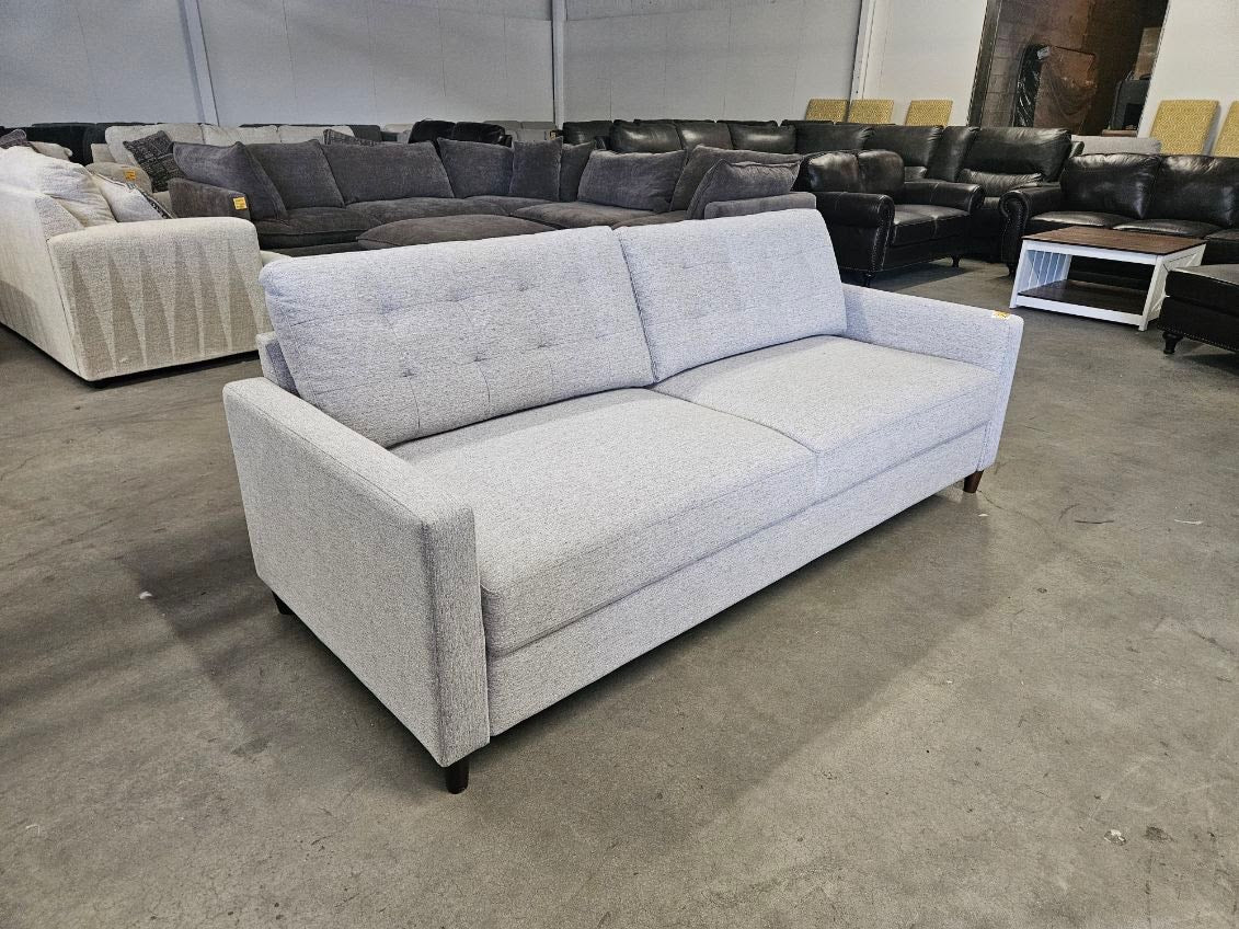 Sleeper Sofa – Gray Convertible Couch with Pull-Out Bed