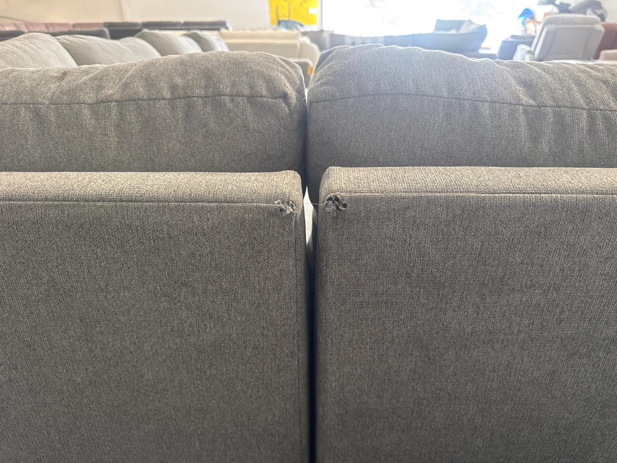 Flexsteel 5-Piece Fabric Modular Sectional with Ottoman
