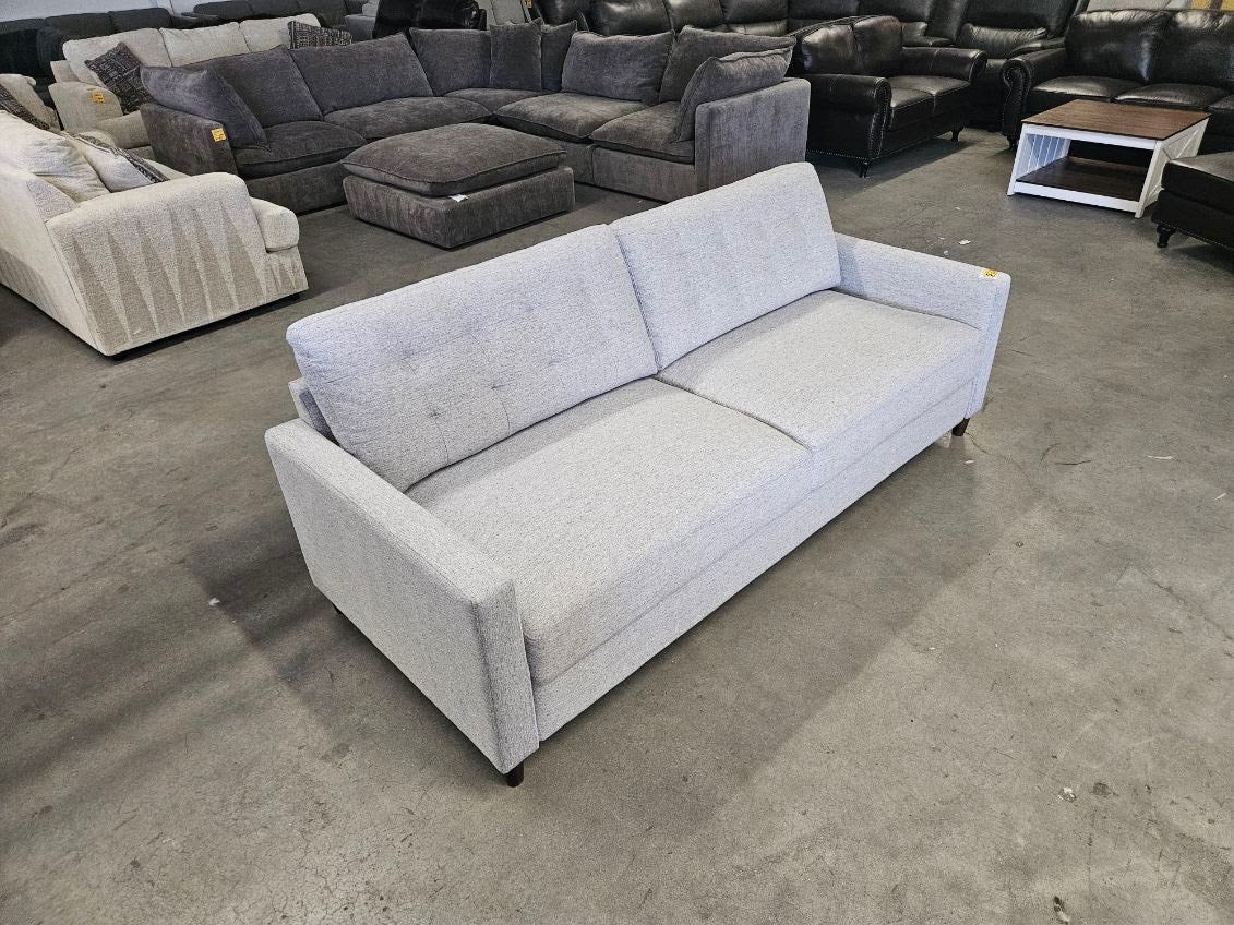 Sleeper Sofa – Gray Convertible Couch with Pull-Out Bed