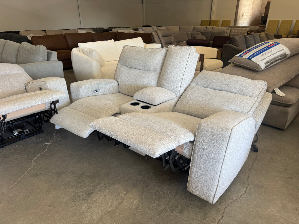 Living Room Set – Ashley Biscoe Performance Fabric Dual Power Reclining Sofa, Loveseat & Recliner