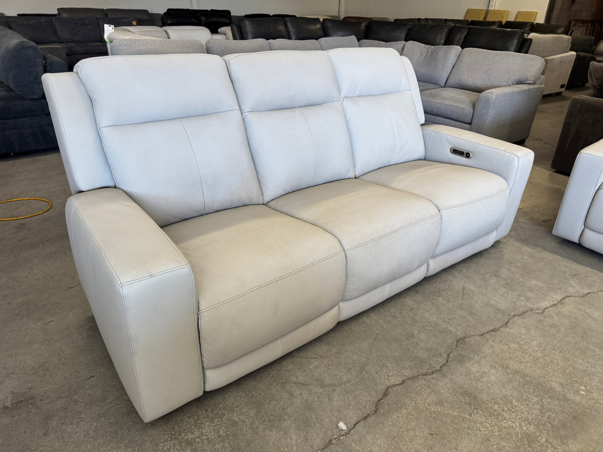 Simon Li Wren Leather Power Reclining Sofa & Zero Gravity Recliner