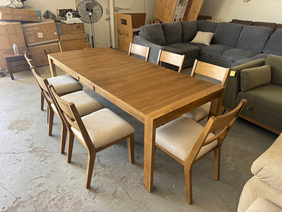 Clayton Dining Table & 8 Chairs