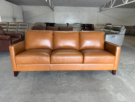Like New West Park Leather Sofa