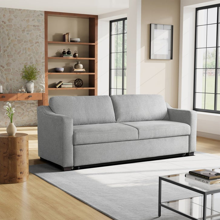 Gray Coddle Aspen Convertible Sleeper Sofa