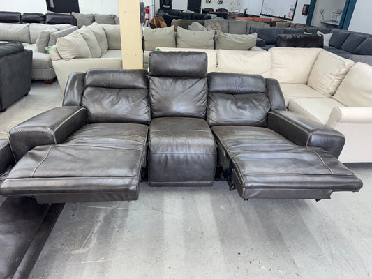 Gray Reclining Couch