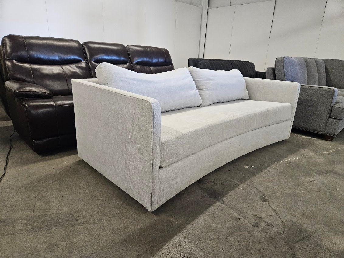 Vanguard EASE Designer Sofa in Cream Performance Fabric