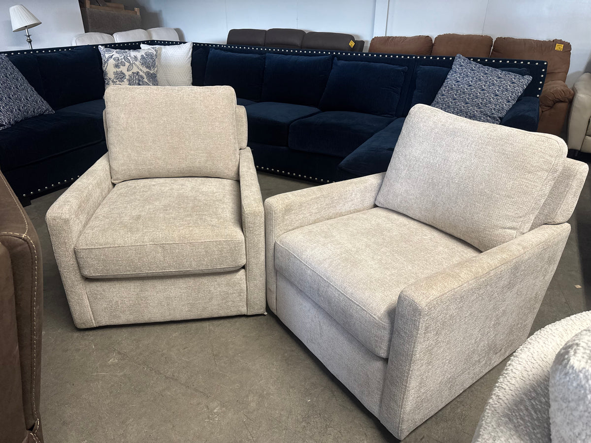 Two Swivel Chairs
