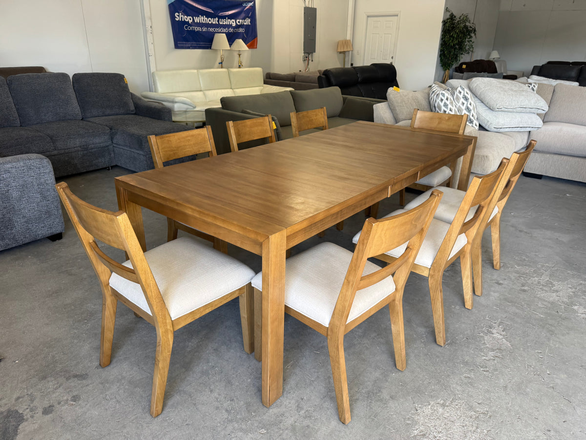 Clayton Dining Table & 8 Chairs