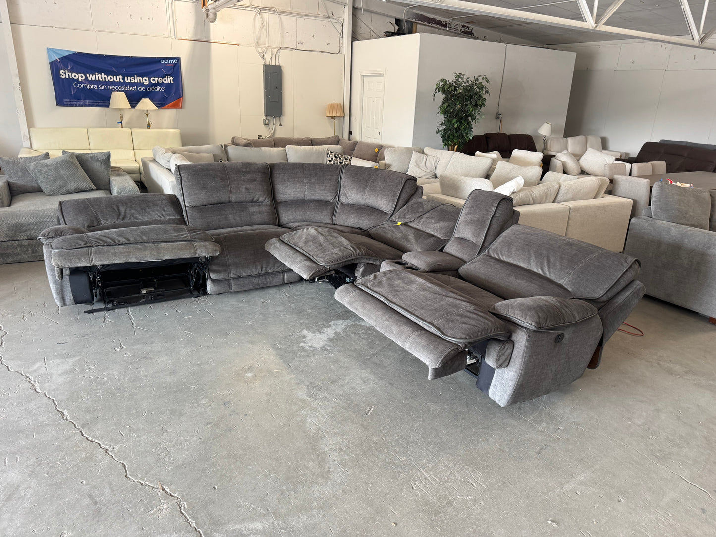 Sage Reclining Sectional