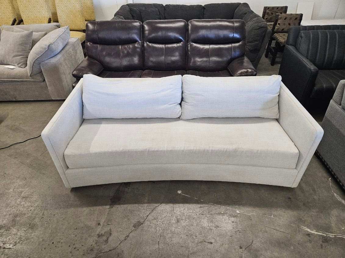 Vanguard EASE Designer Sofa in Cream Performance Fabric