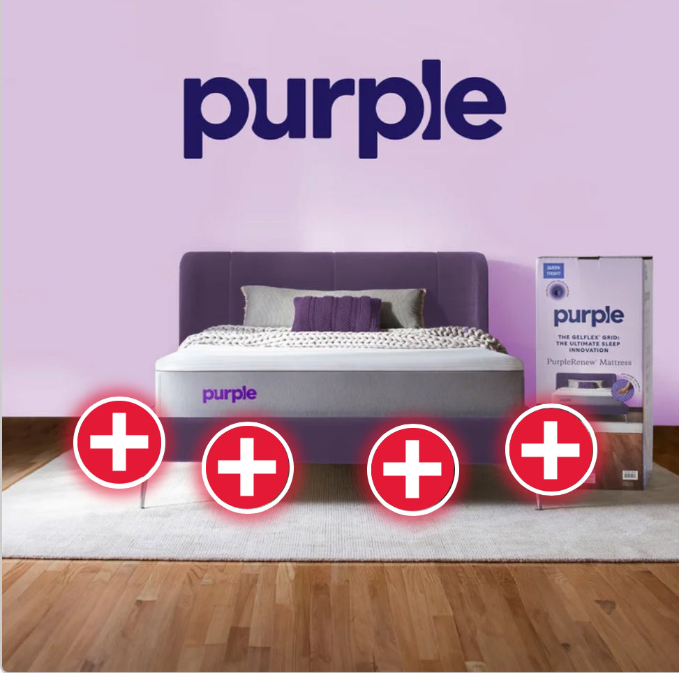 PurpleRenew 11″ Gel Grid King Mattress